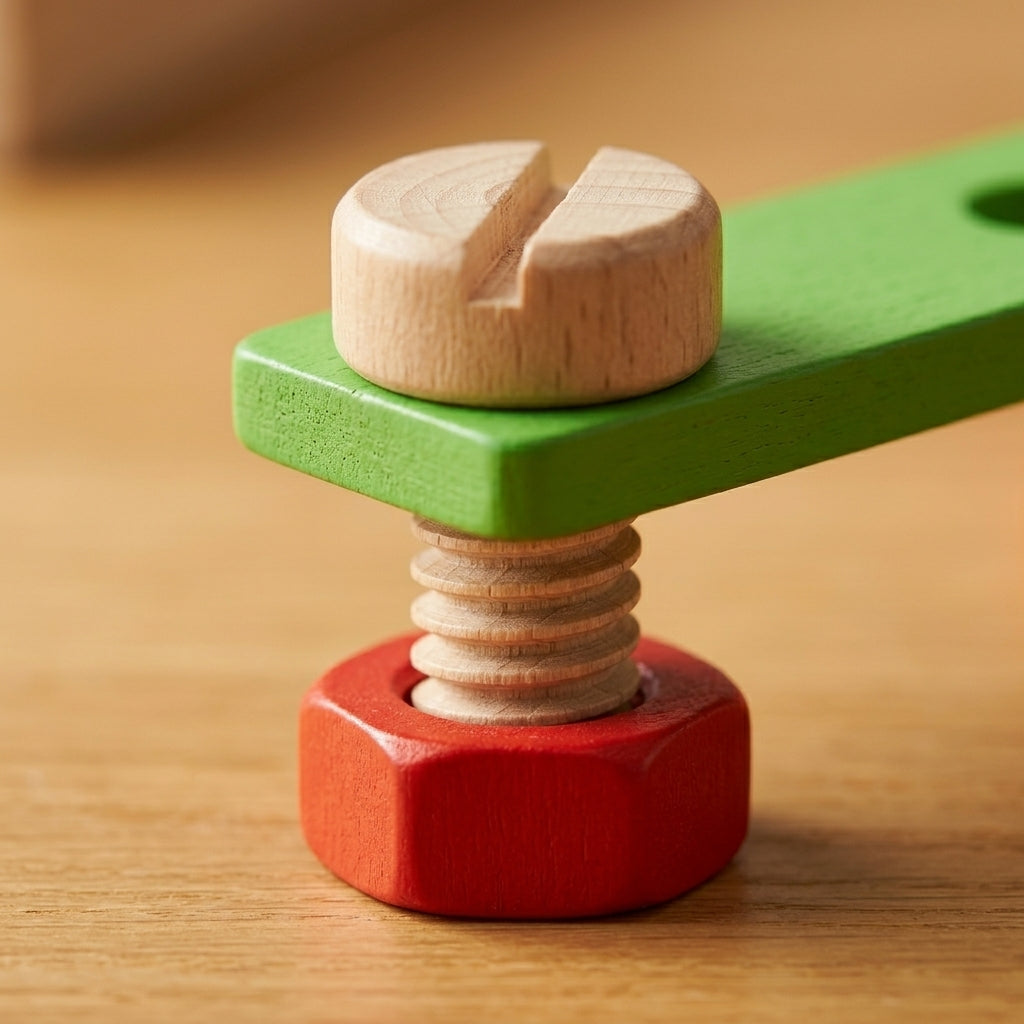 Wooden Simulation Tool Box | 34 Pieces | Ages 6-12