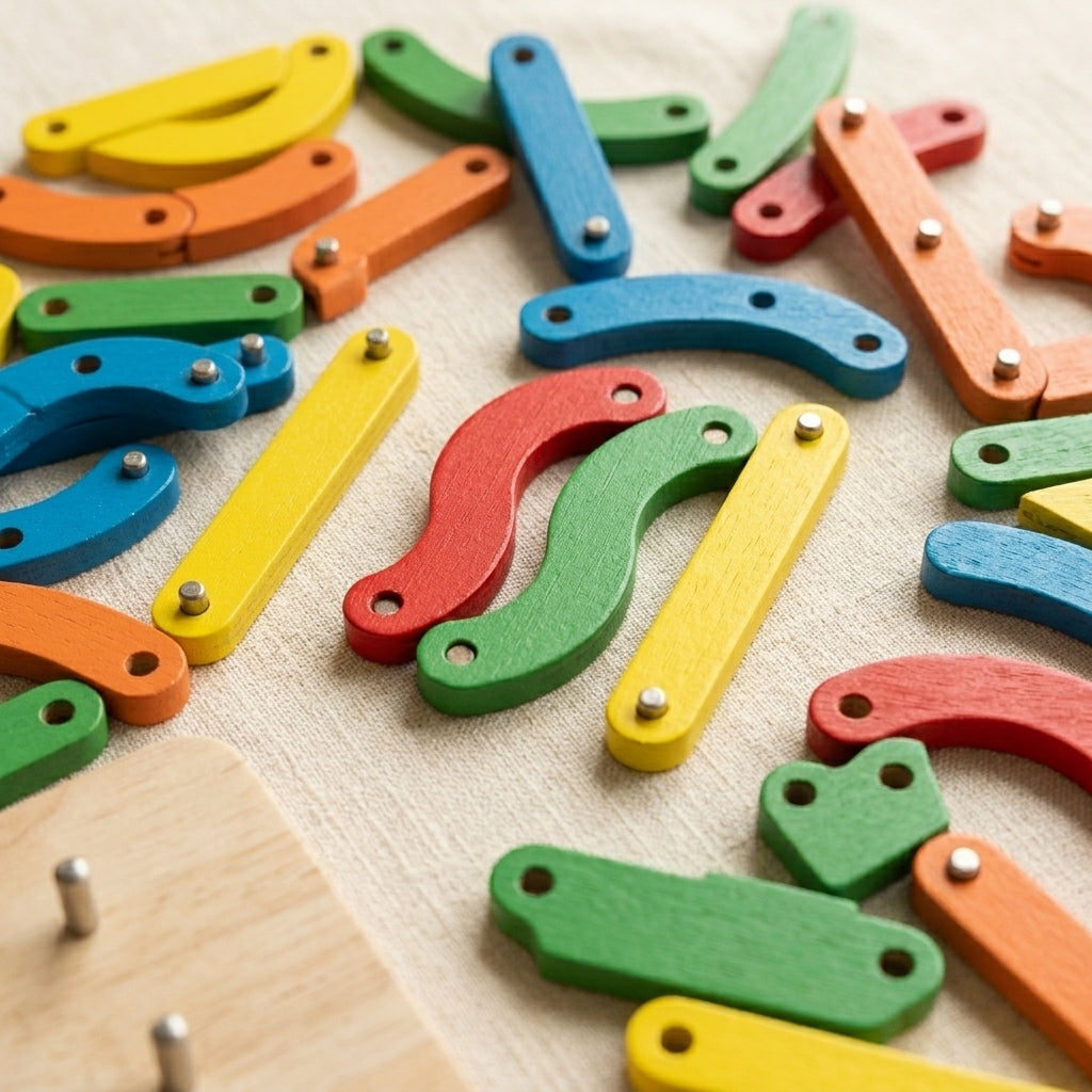 Wooden Changeable Puzzle | Ages 3–6 | ABC Letter Building Board