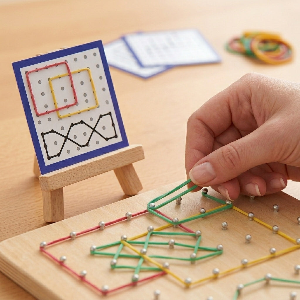 Wooden Nail Drawing Board | Ages 6-12