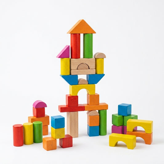Wooden Balance Building Blocks | Ages 2–6 | Creative Building & Spatial Reasoning