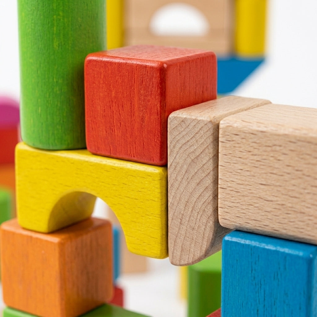 Wooden Balance Building Blocks | Ages 2–6 | Creative Building & Spatial Reasoning