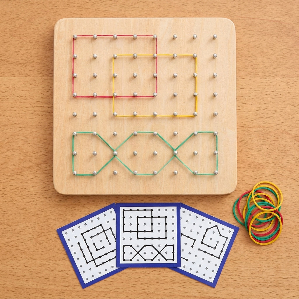 Wooden Nail Drawing Board | Ages 6-12