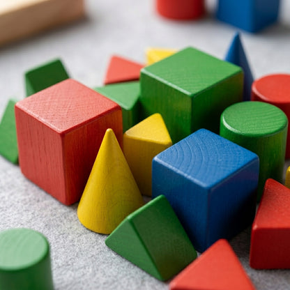 Wooden Peg Board Shape Sorter | Ages 2–5 | Shape & Colour Sorting